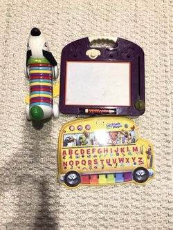 Learning abc’s toys for kids. Excellent condition, smoking free and pets free house.