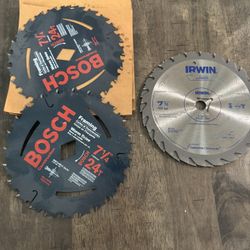 Bosch Saw Blades 7-1/4” 24T