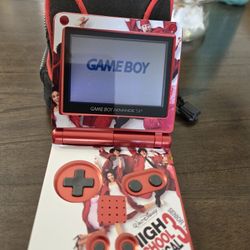 Nintendo Game Boy Advance SP Red