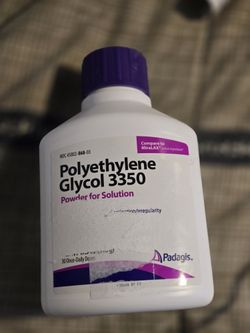 Polyethylene Glycol 3350 - Miralax