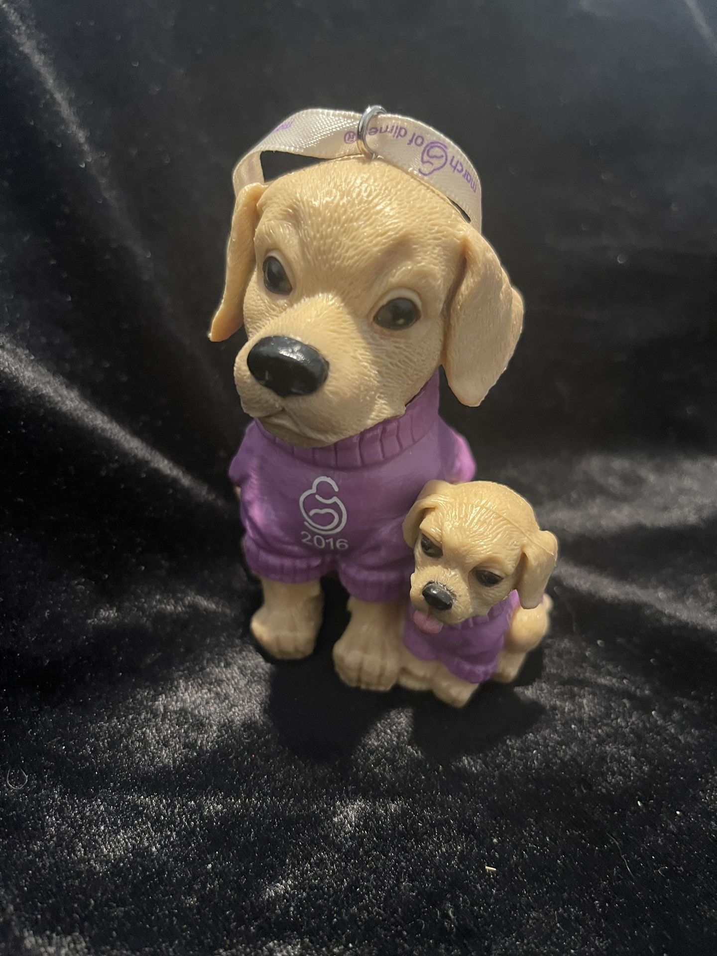 March Of Dimes 2016 Yellow Lab Ornament