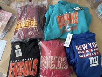 NWT Youth Kids NFL Licensed Sweatshirt Hoodies Brand New