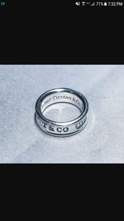 Tiffany Sterling silver ring