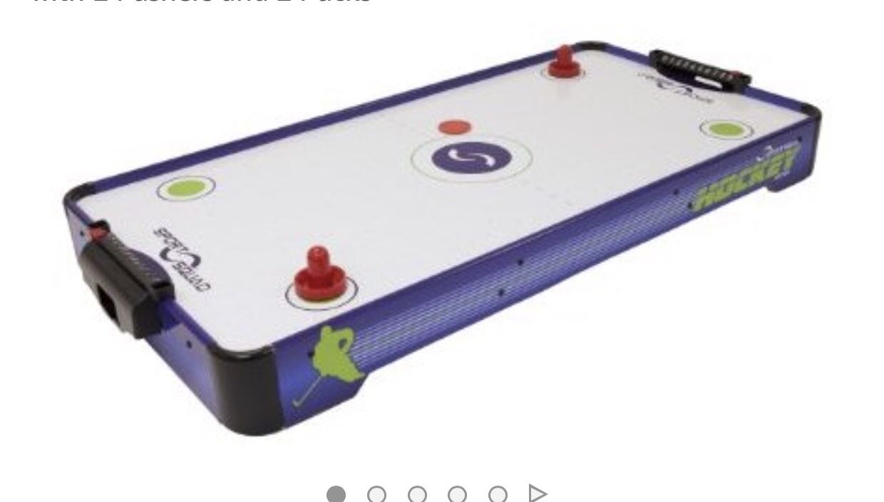 Brand new Table top air hockey game still in box