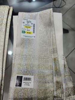 5- New Plaid Woven Place Mats &  8 -Napkin set