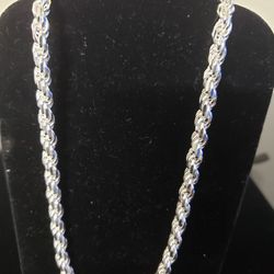 Silver Rope Chain