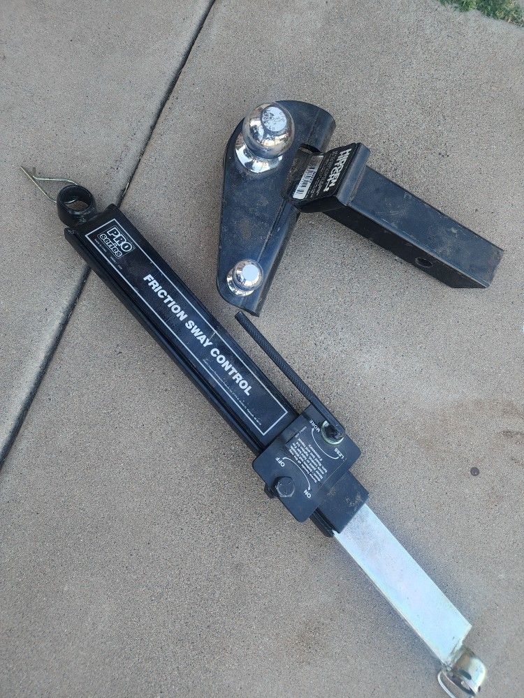 Hidden Hitch With PRO SERIES FRICTION SWAY ARM