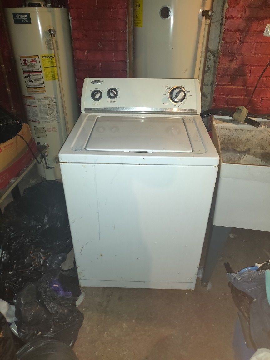 Whirlpool Washer and dryer