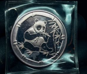 1 oz silver Vintage panda