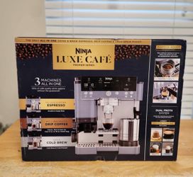 Ninja Luxe Café Premier Series 3-in-1 Espresso, Coffee and Cold Brew Machine Blue