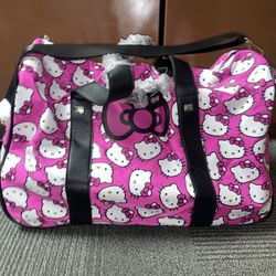 Hello Kitty Duffel Luggage Bag Suitcase 