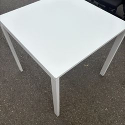 White Table 