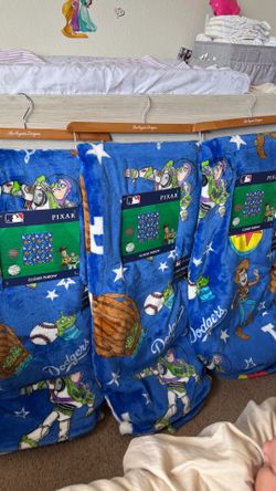 toy story dodgers blanket