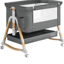 Cuddlyâ„¢ 3 in 1 Baby Bassinet Bedside Sleeper