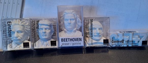 Design Ideas Sculpted Erasers Set Of 5 