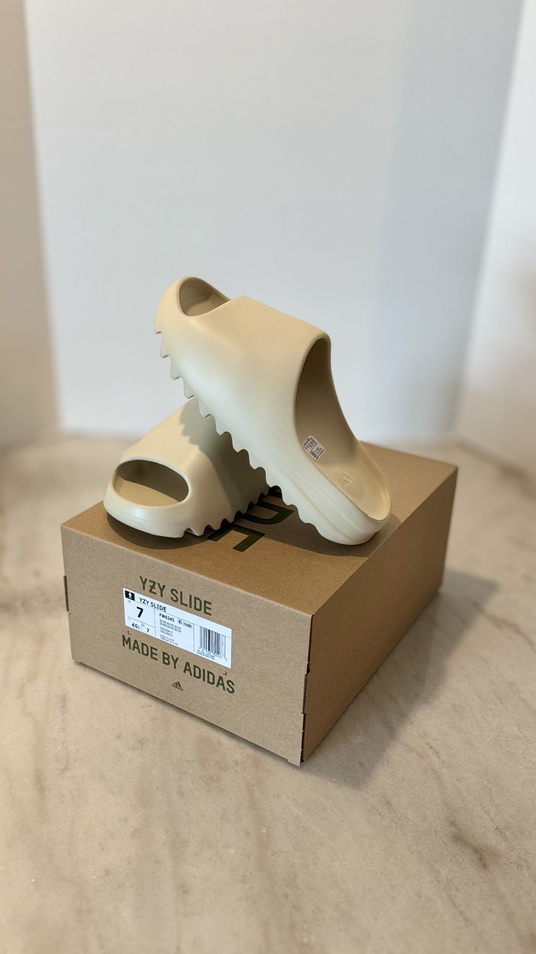 Adidas Yeezy Slide Bone Size 7 Brand New In Box 