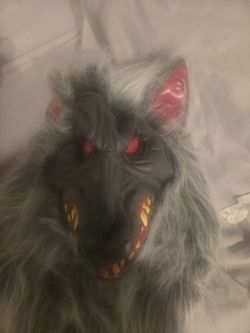 Howling wolf halloween costume