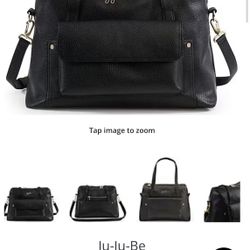 Wherever Weekender Faux Pebbled Leather Diaper Bag