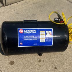 Campbell Hausfeld Portable Air Tank With Hose