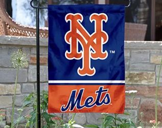 New York Mets garden flag