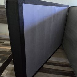 FULL SIZE BEDFRAME AND BOX SPRING 