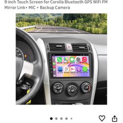 Stereo for 2009-2013 Toyota Corolla with carplay