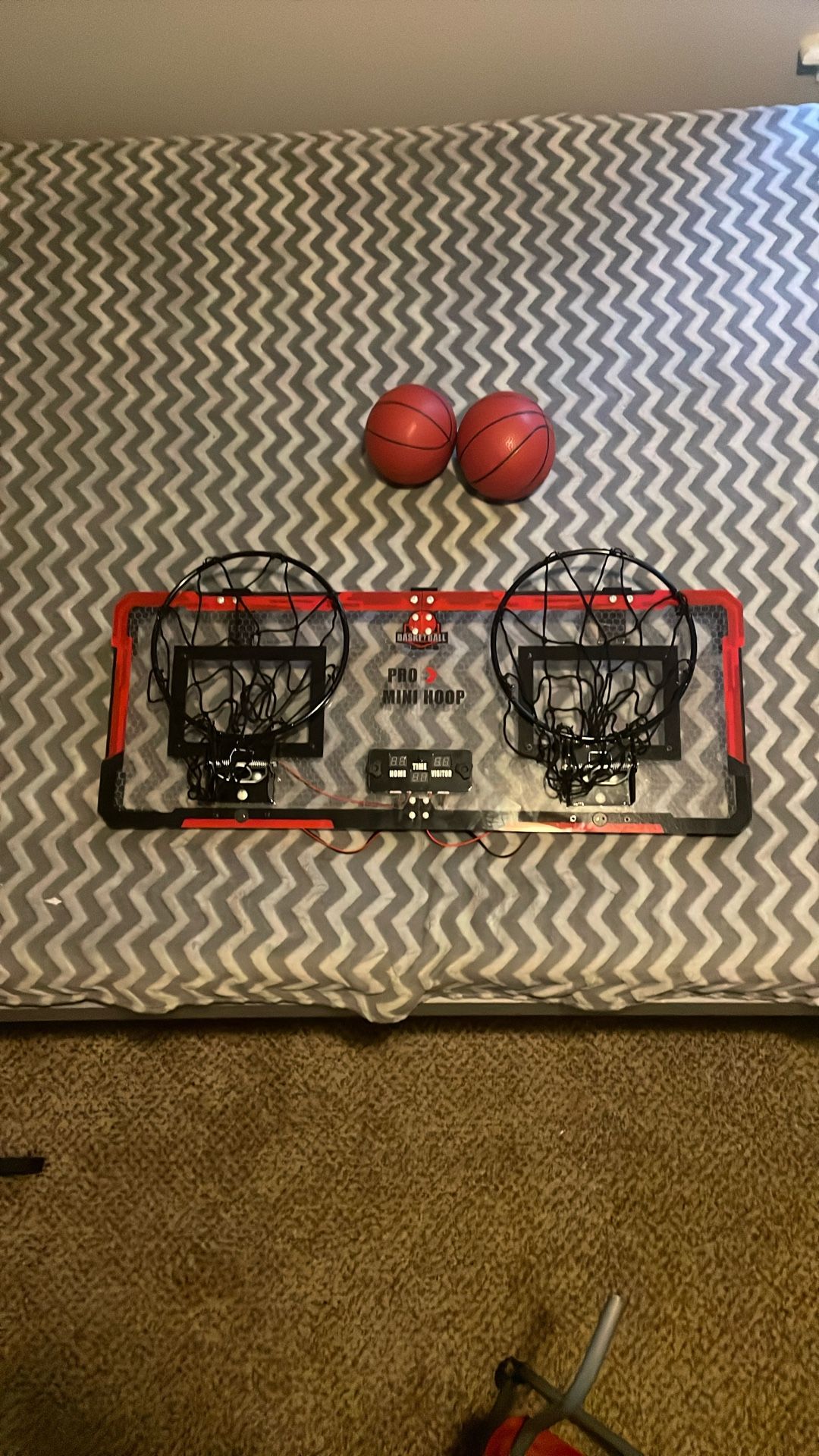 indoor basketball hoop