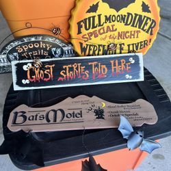 4 Fun Hanging Halloween Decor
