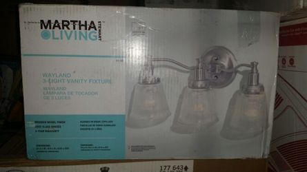 Martha Stewart living 3 light