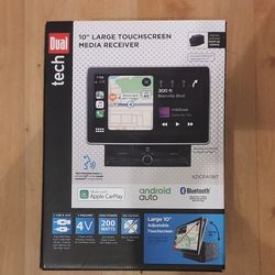 Dual Tech XDCPA11BT 10 Inch Andriod Auto AV Receiver 
