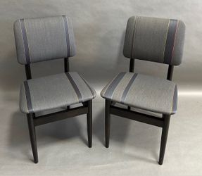 Pair of side chairs (dining, office)