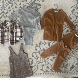 SHEIN Girls Winter Clothes