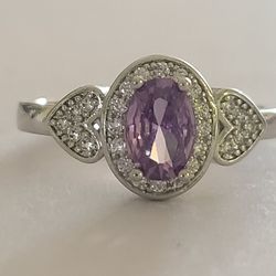 925 Silver Ring Size 8