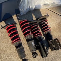 Raceland Coilovers And Rear Trunk Wing