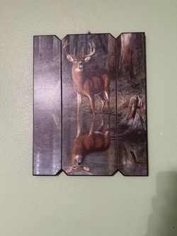 Deer wall decor