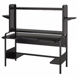  FREDDE Gaming desk, black/grey (IKEA)