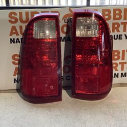 2008 F250 Tail Light Pair Driver Passenger Original 2016 