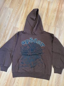 Sp5der X Travis Scott ComplexCon Exclusive Rhinestone Web Hoodie SIZE SMALL