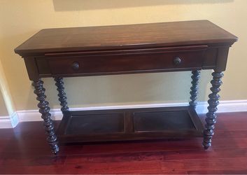Console Table with Desk Conversion