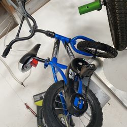 12” Bike With Training Wheels 