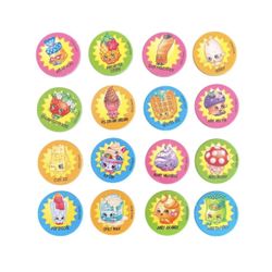 Shopkins Supermarket Scramble Game Color Tokens Replacement Parts