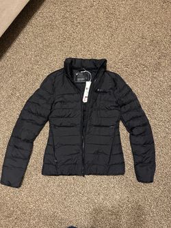 Figs Black Puffer Jacket