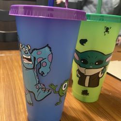 Color Changing Customized Cups