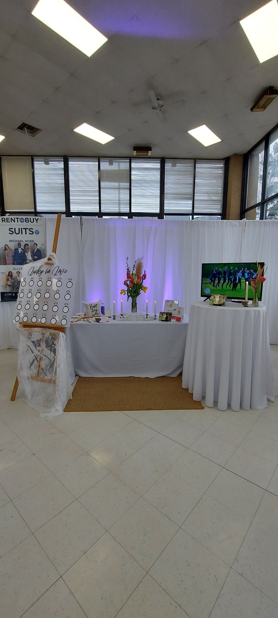 White Backdrop Panels