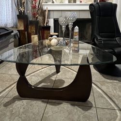 Glass Coffee Table & Two End Tables