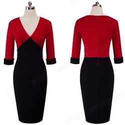 Melissa V Neck Bodycon Dress