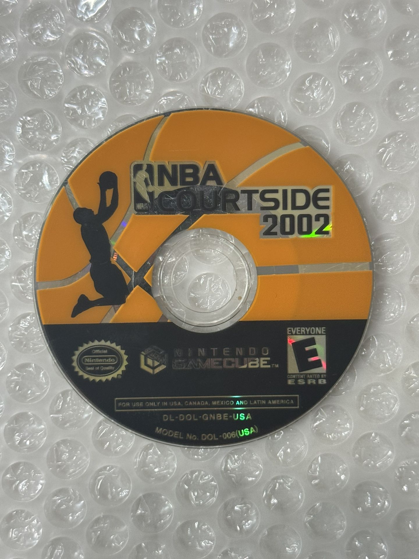 NBA Courtside 2002 Scratch-Less for Nintendo GameCube