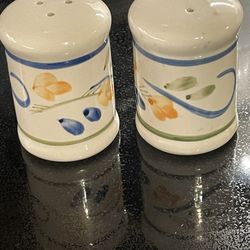 Ceramic salt and pepper shakers