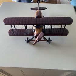 Wood biplane 