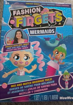 Fashi6 Fidgets  mermaids